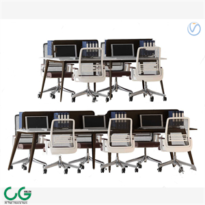 modern office desk chair 3d model